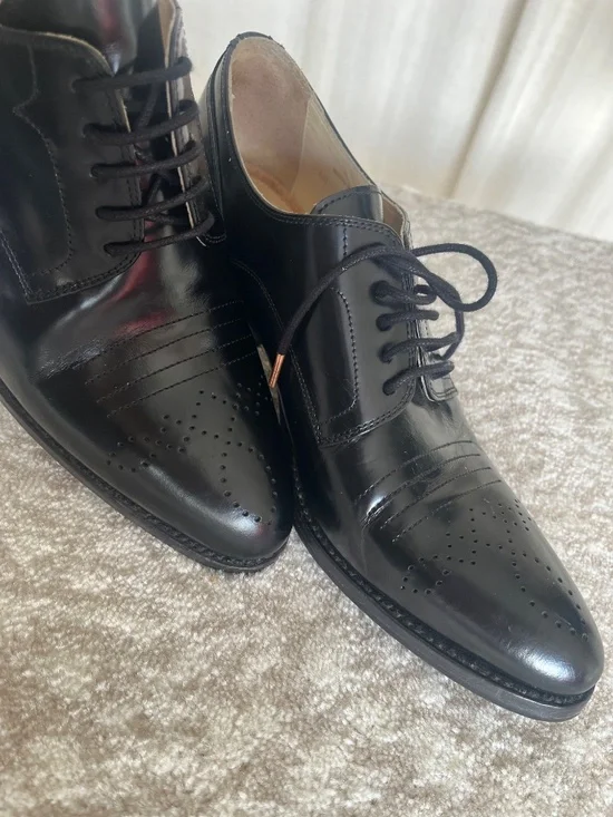 The Office of Angela Scott Miss Button Black Derby/Oxford - Picture 7 of 10